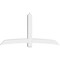 Ekena Millwork Bellingham Architectural Grade PVC Gable Bracket, 84"W x 45 1/2"H x 6"D x 6"F, 13/12 Pitch GBP084X46X0606BEL00 - alternate 3